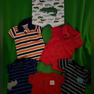 6 Newborn Simple Joys by Carter’s Rompers